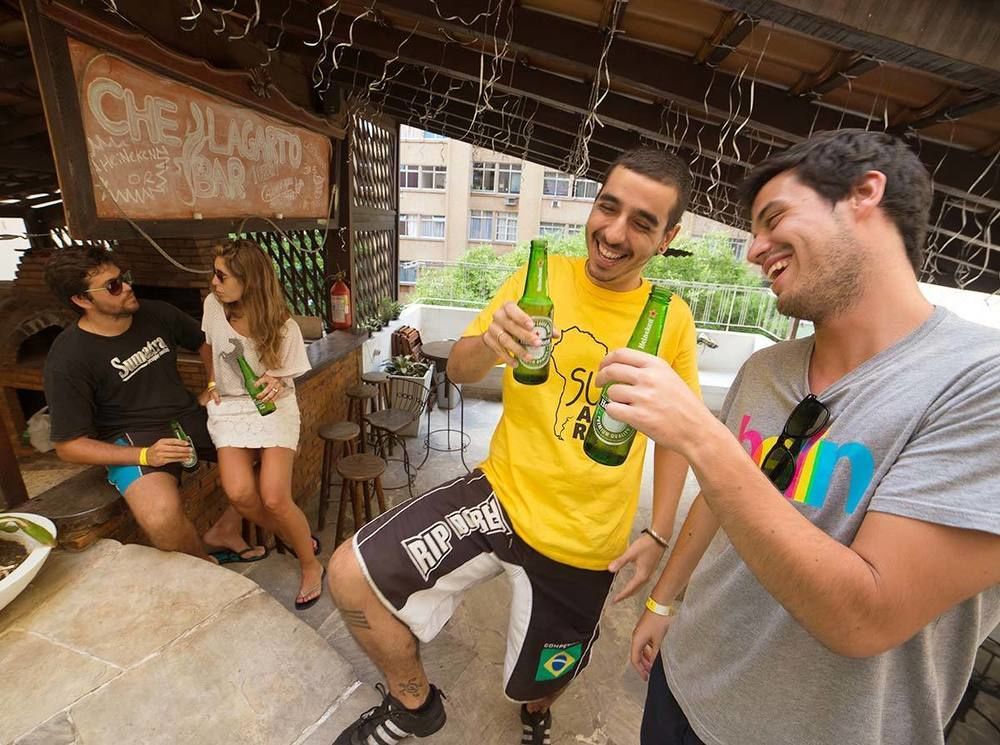 Che Lagarto Hostel Copacabana Rio de Janeiro Dış mekan fotoğraf